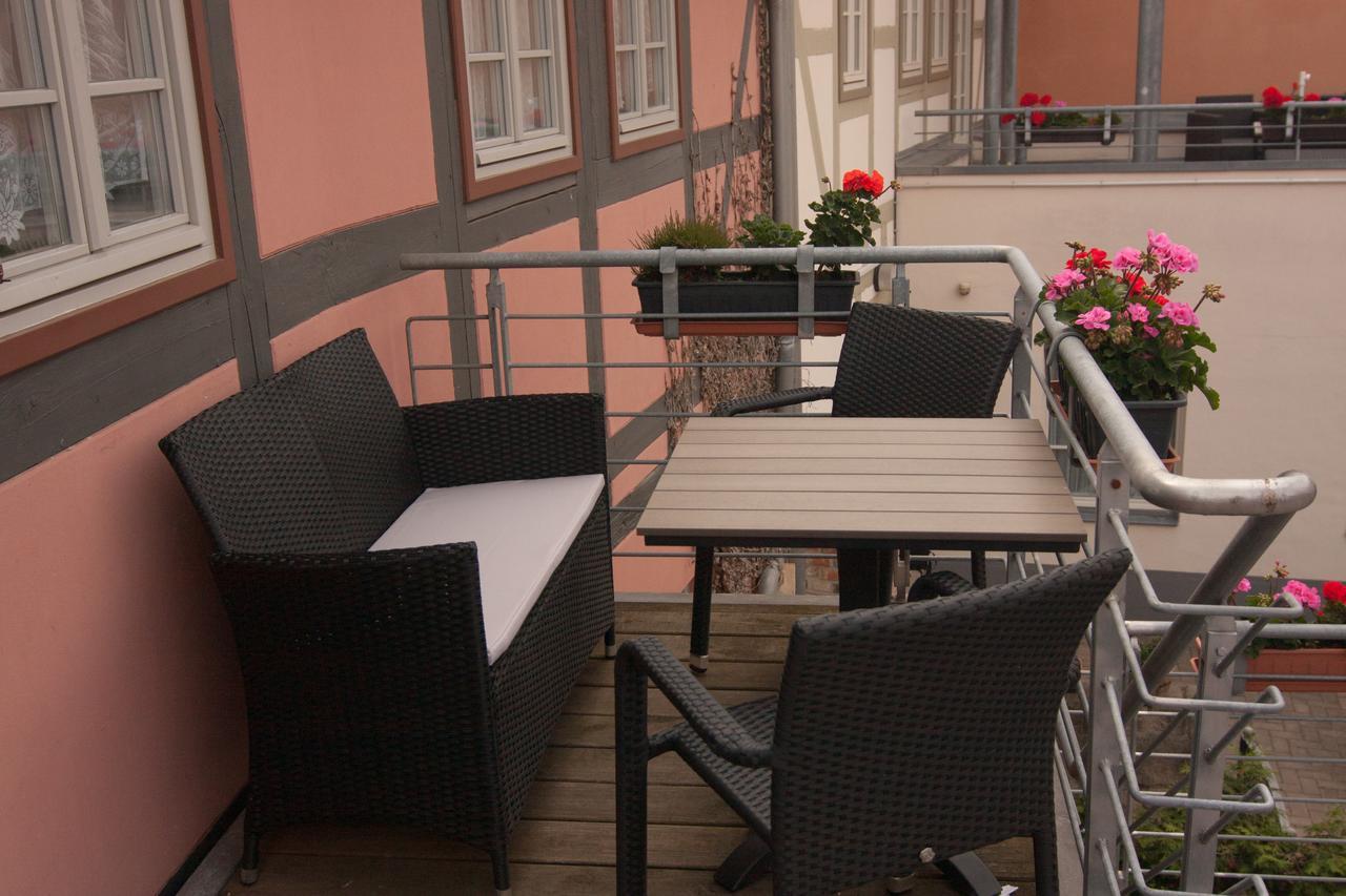 Urlaub Im Fachwerk - Klink Apartment Quedlinburg Exterior photo