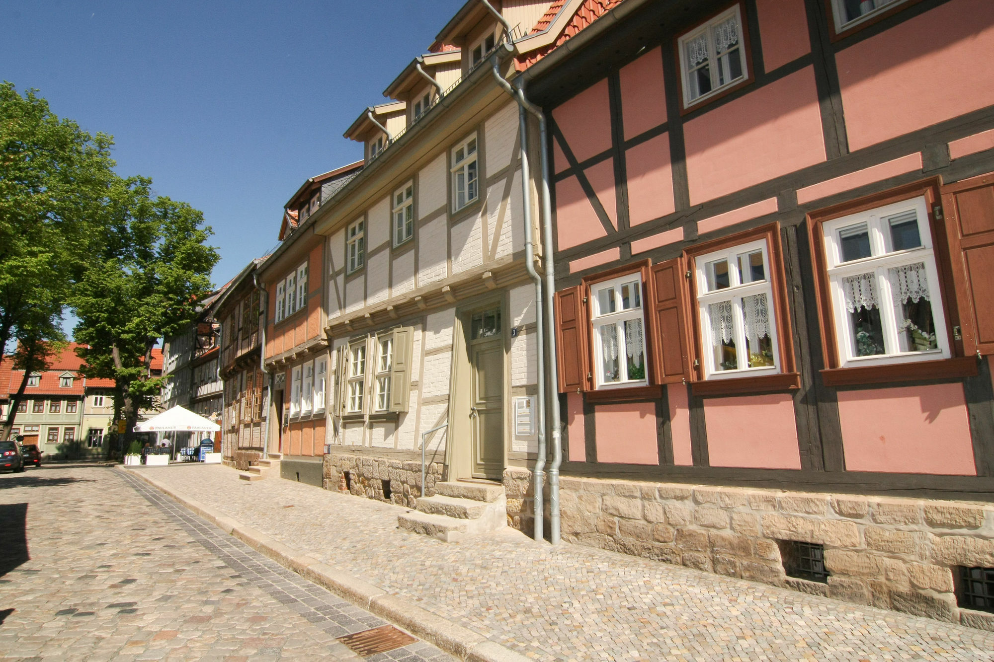Urlaub Im Fachwerk - Klink Apartment Quedlinburg Exterior photo